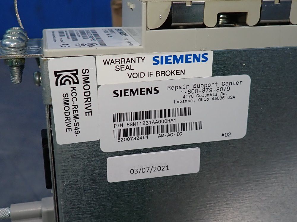 Siemens Power Module - 6sn1123-1aa00-0ha1