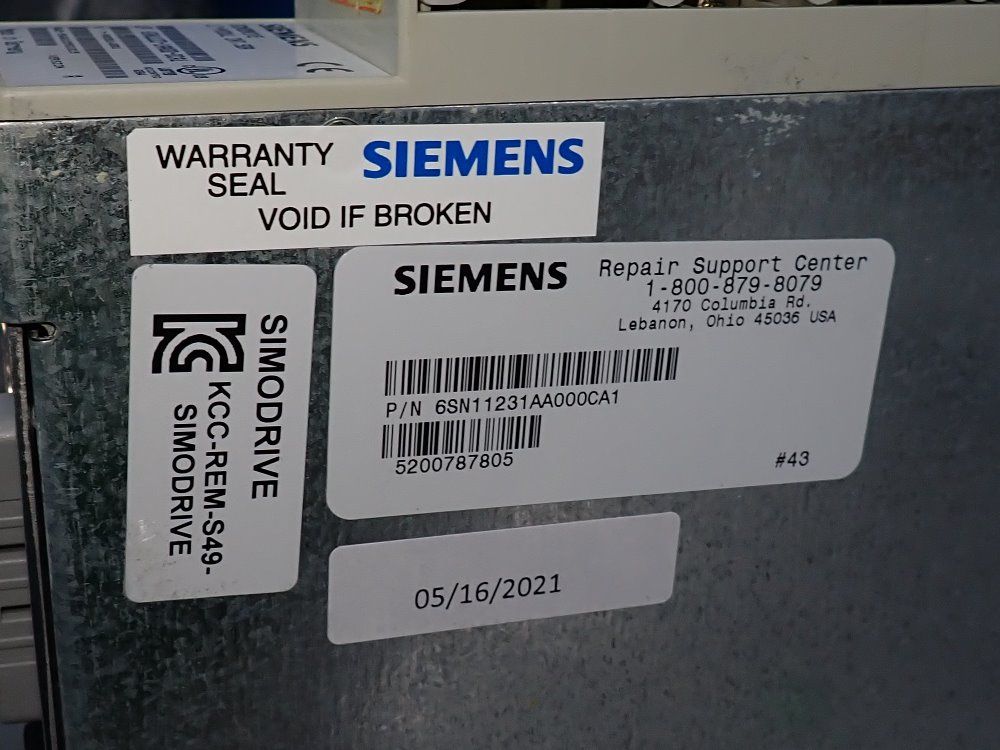 Siemens Power Module - 6sn1123-1aa00-0ca1