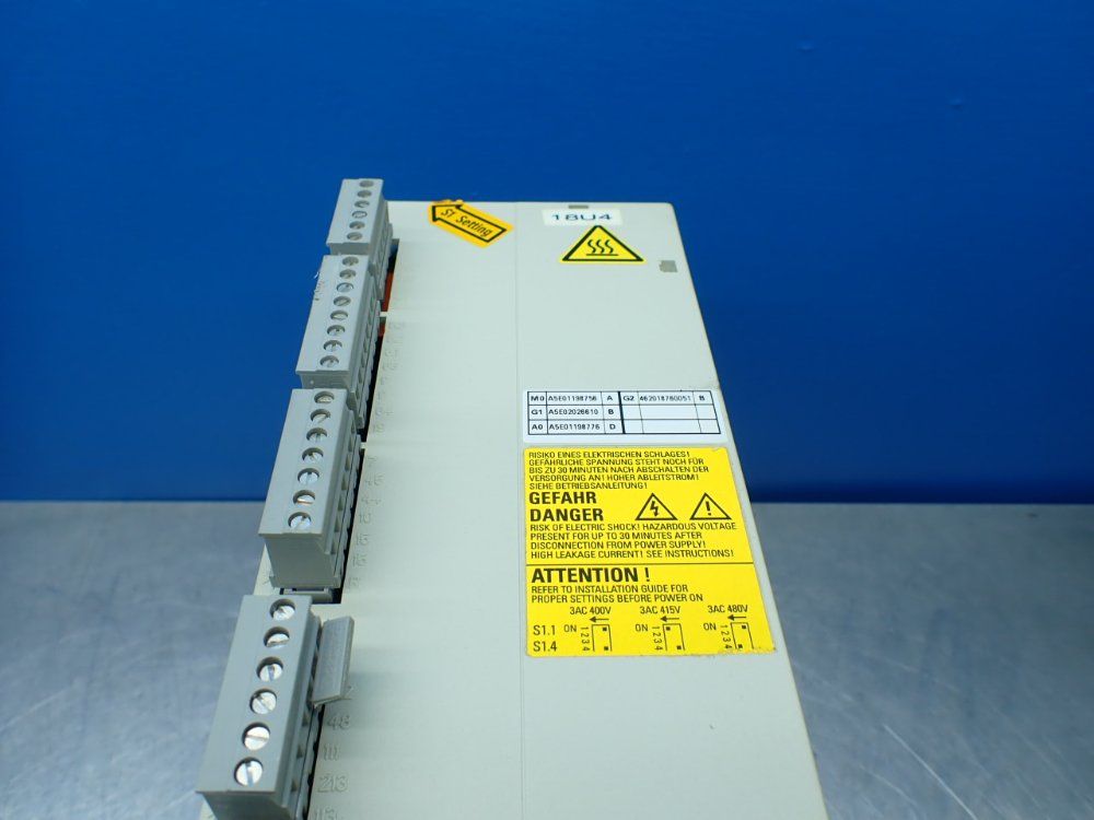 Siemens Simodrive 611 Infeed Module - 6sn1145-1aa01-0aa2