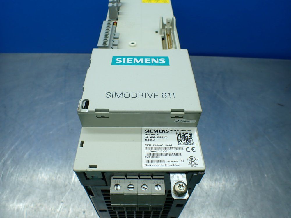 Siemens Simodrive 611 Infeed Module - 6sn1145-1aa01-0aa2