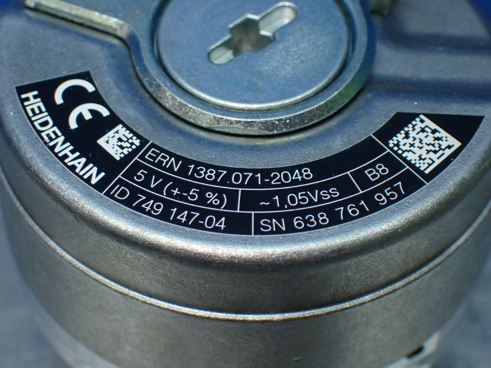 Heidenhain Rotary Encoder. Ern 1387 2048 62s14-70 K - 749147-04