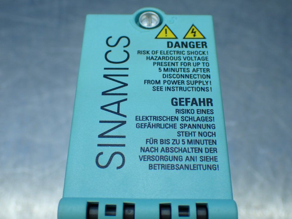 Siemens Single Motor Module Frequency Converter - 6sl3120-1te15-0aa4