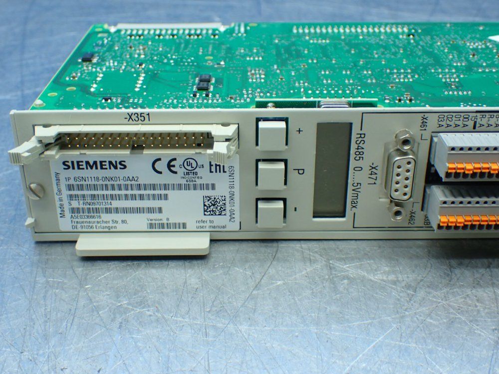 Siemens Simodrive Resolver Module - 6sn1118-0nk01-0aa2