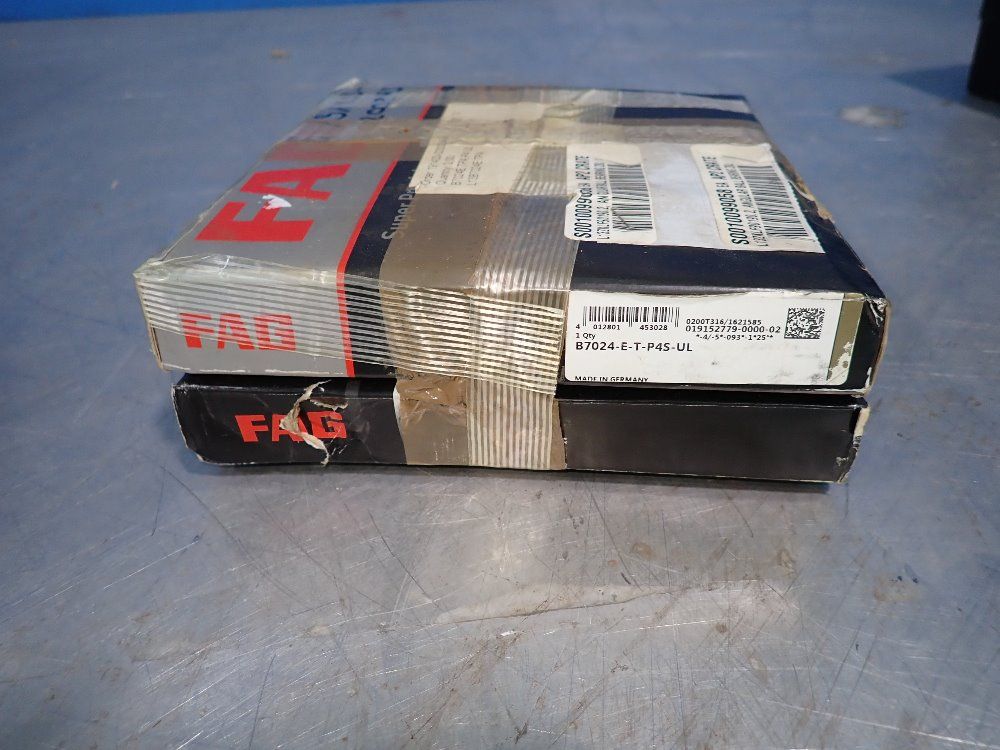 Fag Angular Ball Bearings - B7024-e-t-p4s-ul