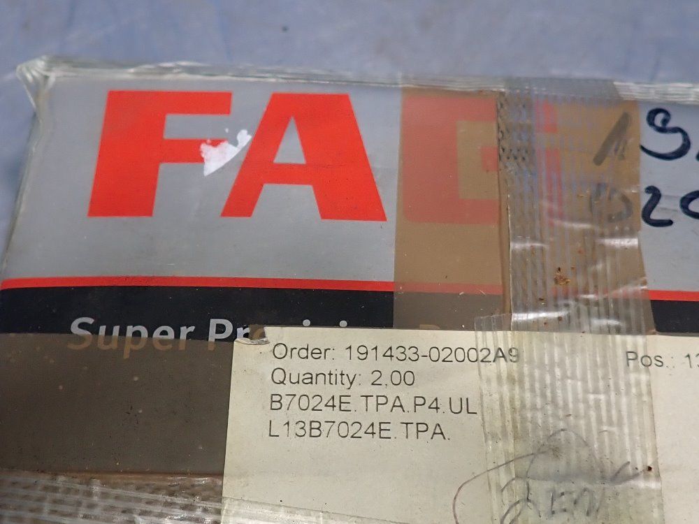 Fag Angular Ball Bearings - B7024-e-t-p4s-ul