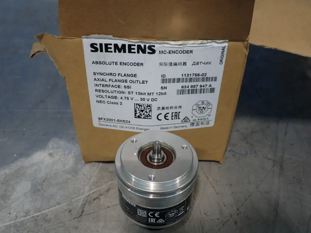 Siemens Absolute Encoder - 6fx2001-5hs24