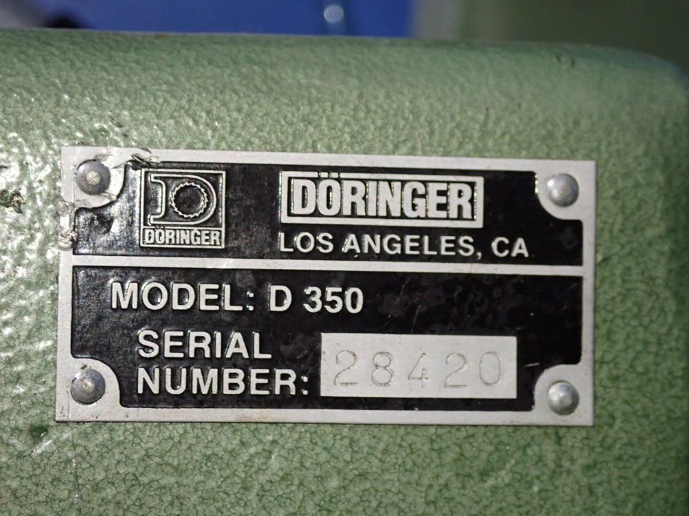 Doringer Cold Saw - D350