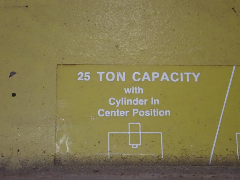 Enerpac 25 Ton H-frame Press