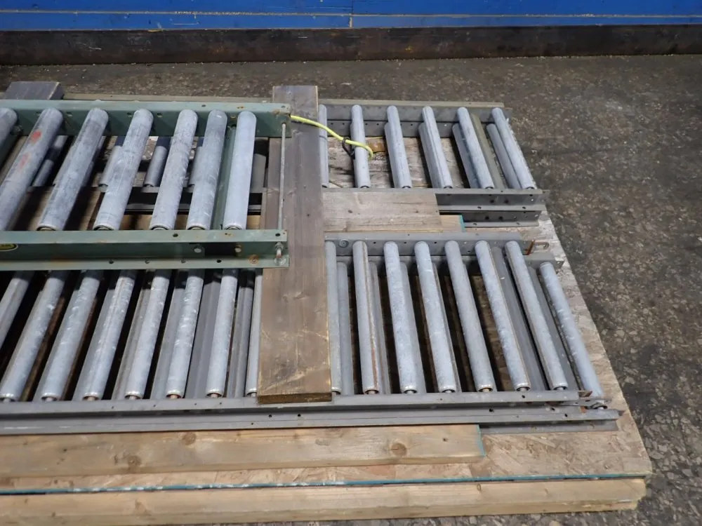 15 1/2" X 113" / 16 1/2" X 60" Roller Conveyor Sections