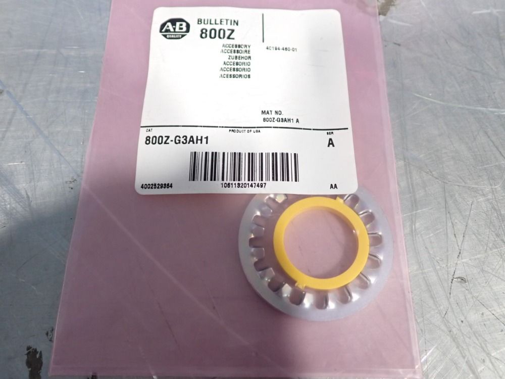 Allen Bradley Touch Button - 800z-gl3065