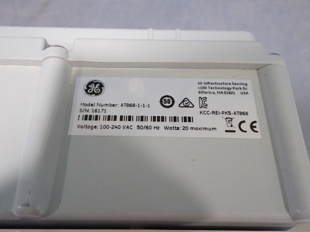 Ge Panametrics Flow Meter - At868-1-1-1