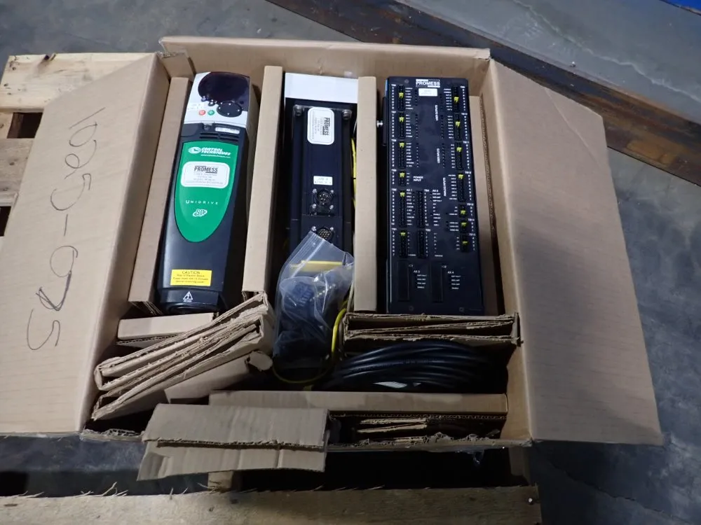 Parker 1.46 Kw Servo Motor And Servo Drive - Mpc893-113