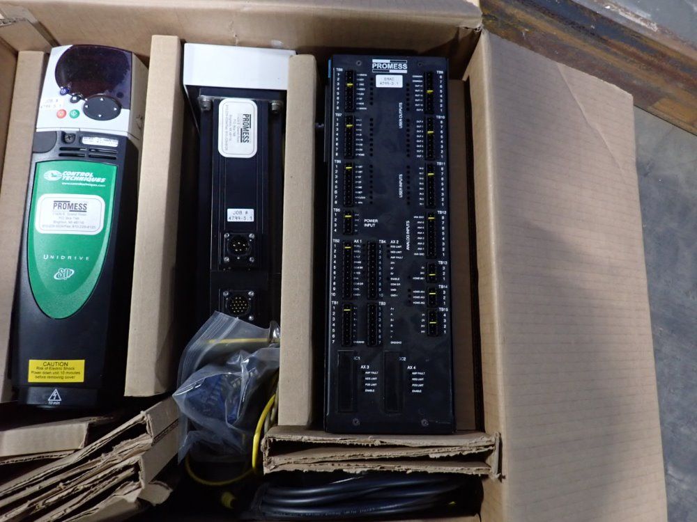 Parker 1.46 Kw Servo Motor And Servo Drive - Mpc893-113