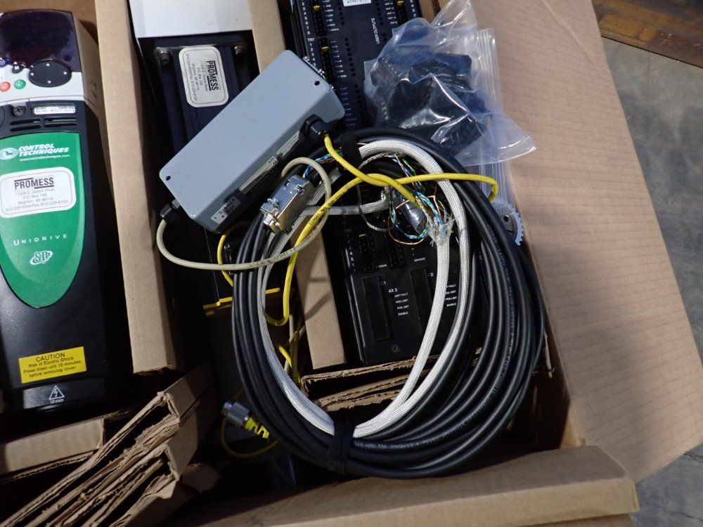 Parker 1.46 Kw Servo Motor And Servo Drive - Mpc893-113