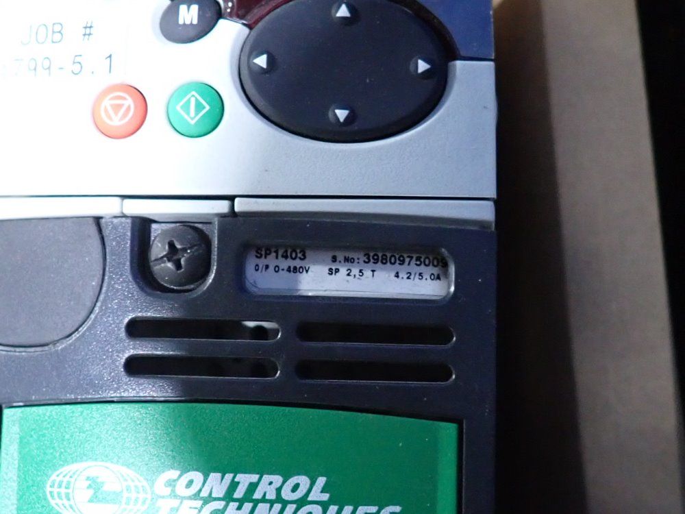 Parker 1.46 Kw Servo Motor And Servo Drive - Mpc893-113