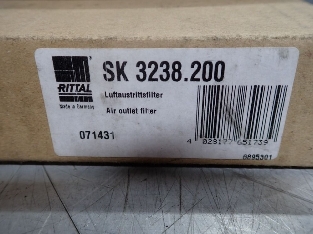 Rittal Lot Of 2 Air Outlet Filter - Sk3238.200