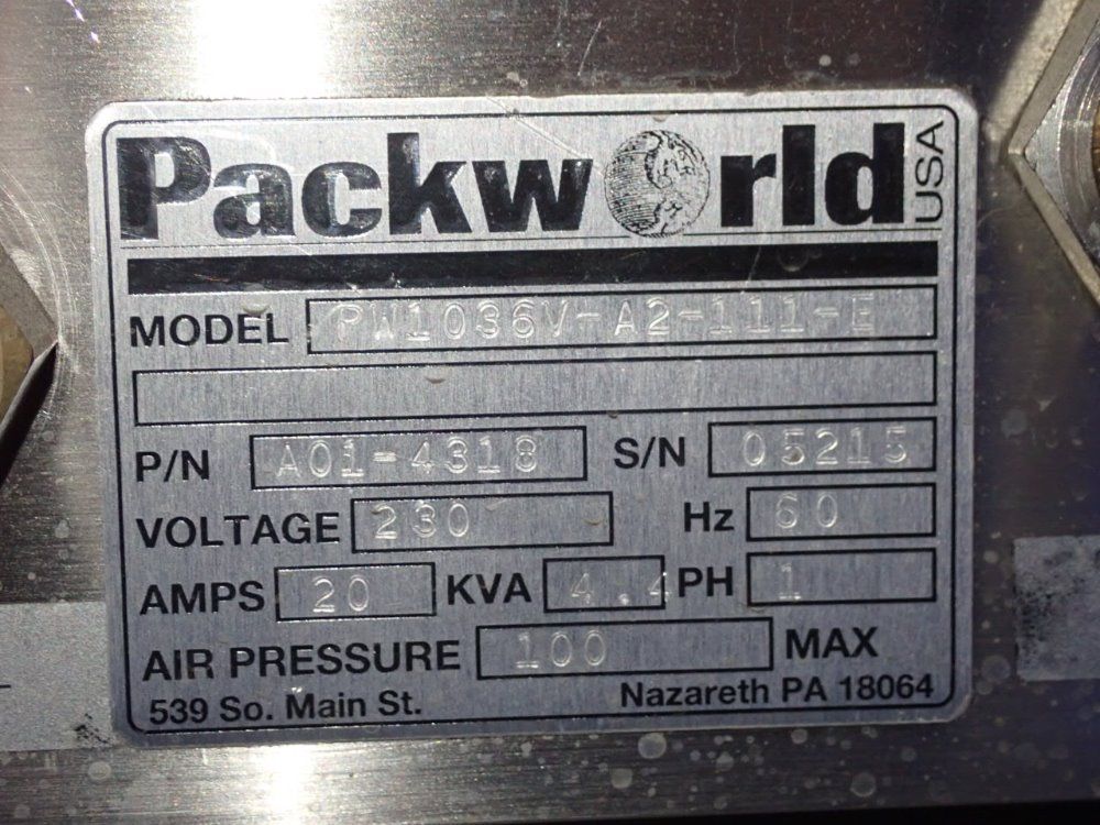 Packworld 34" Sealer - Pw1036v-a2-111-e