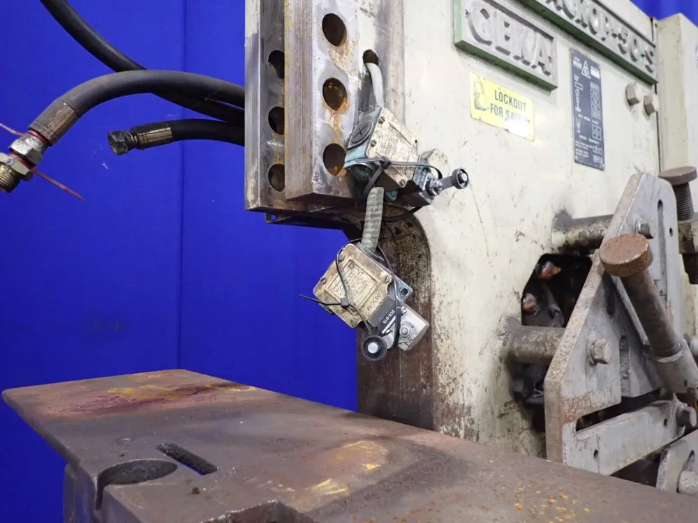 Geka 50 Ton Ironworker - Hyd-50s