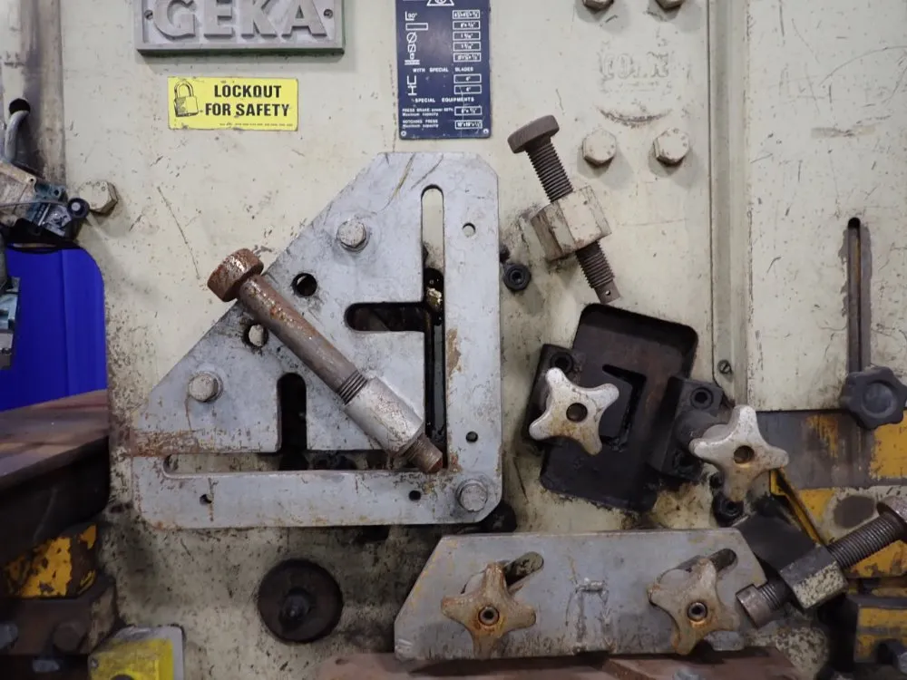 Geka 50 Ton Ironworker - Hyd-50s