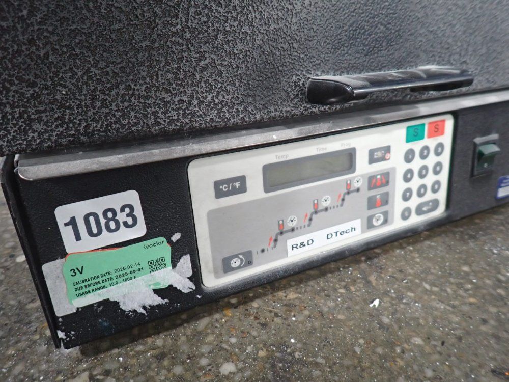 Ney Equipment Division 9" X 9" X 7" Benchtop Muffle Furance - 3-550 Control