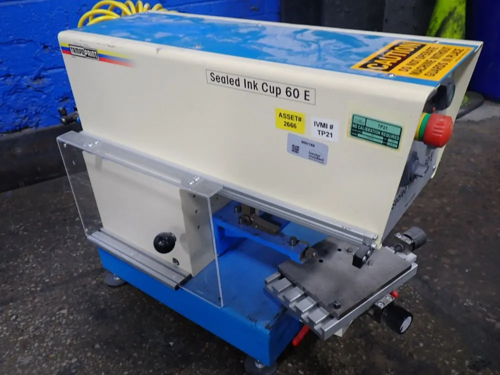 Tampo Print Electro Pneumatic Pad Printing Machine - 498