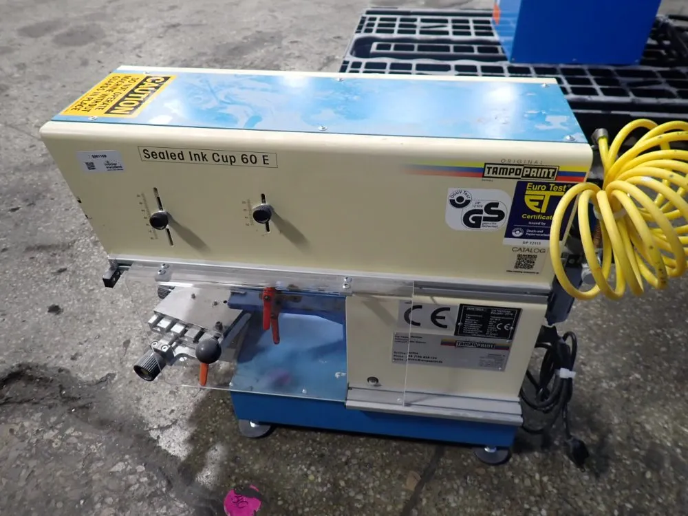 Tampo Print Electro Pneumatic Pad Printing Machine - 498