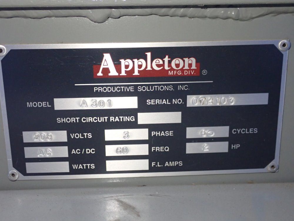 Appleton 127" Core Cutter - A301