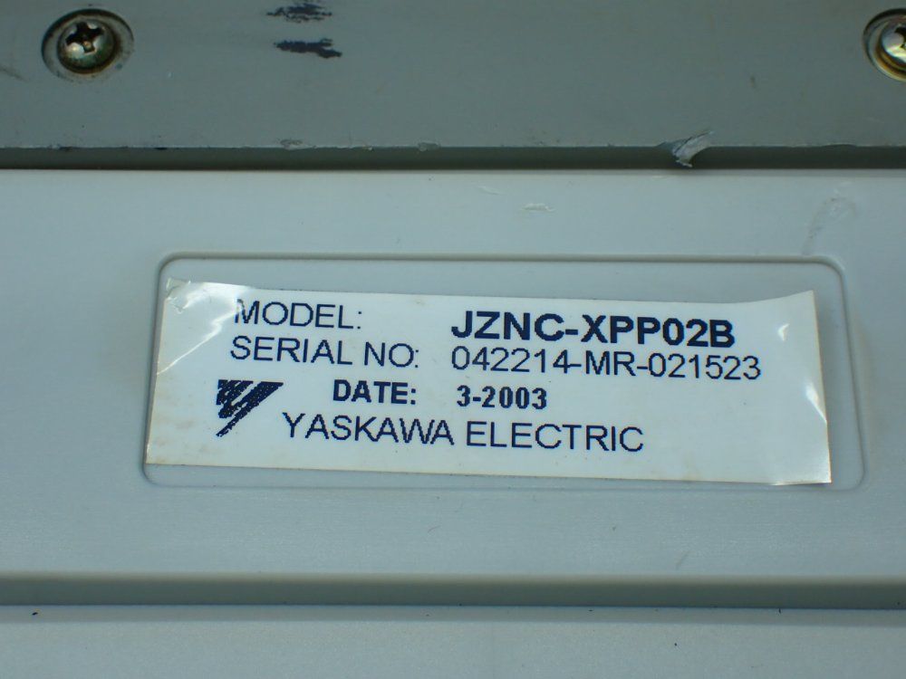 Yaskawa Teach Pendant - Jznc-xpp02b