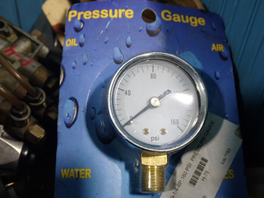 Epic Housing Plug, Connectors, Pressure Gauge