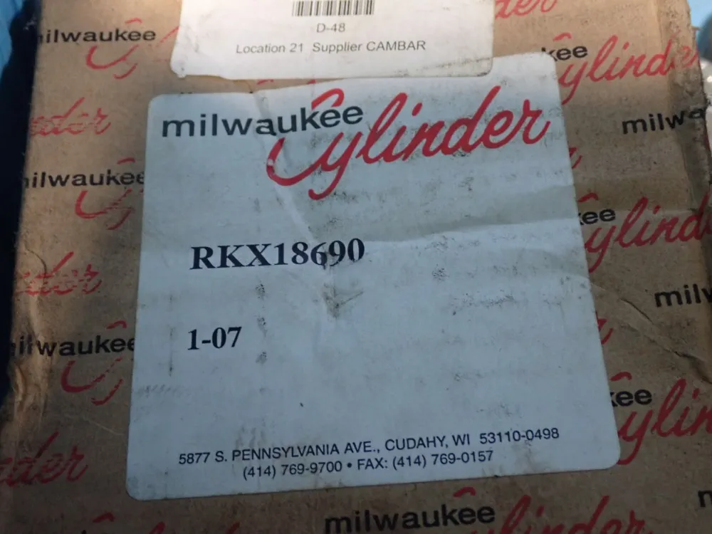 Parker Cylinder Replacement