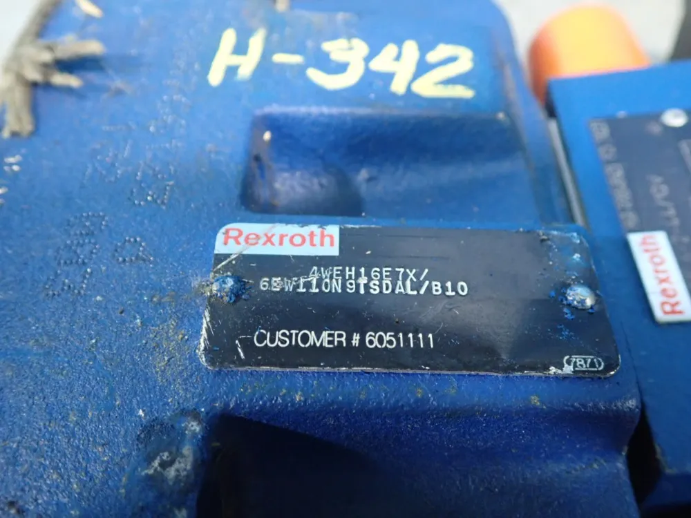 Rexroth Directional Control Valve Stack - 4weh16e7x/65wilonstsbal/b10
