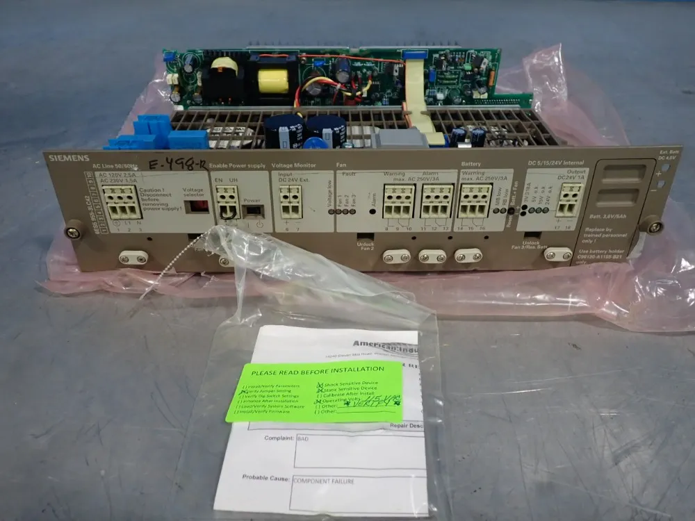 Siemens Simatic Power Supply Module - 6es5955-3lc42