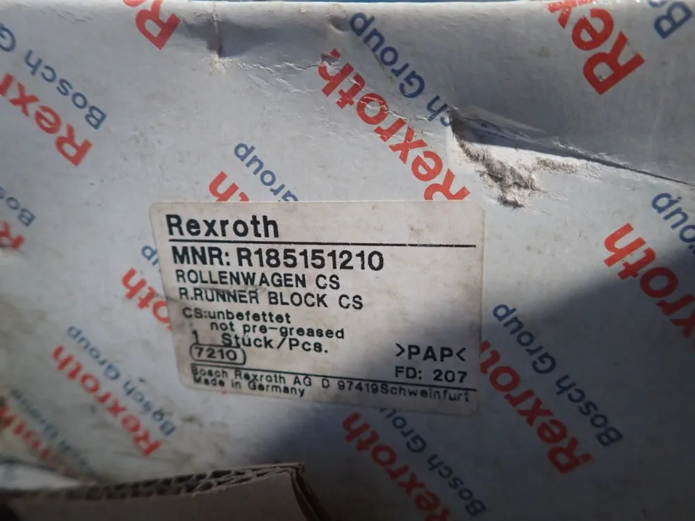 Rexroth Roller Runner Block - R185151210