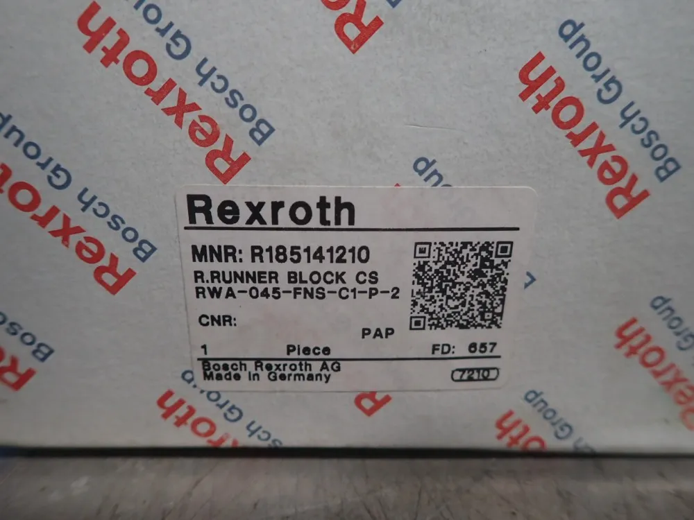 Rexroth Roller Runner Block - R185141210