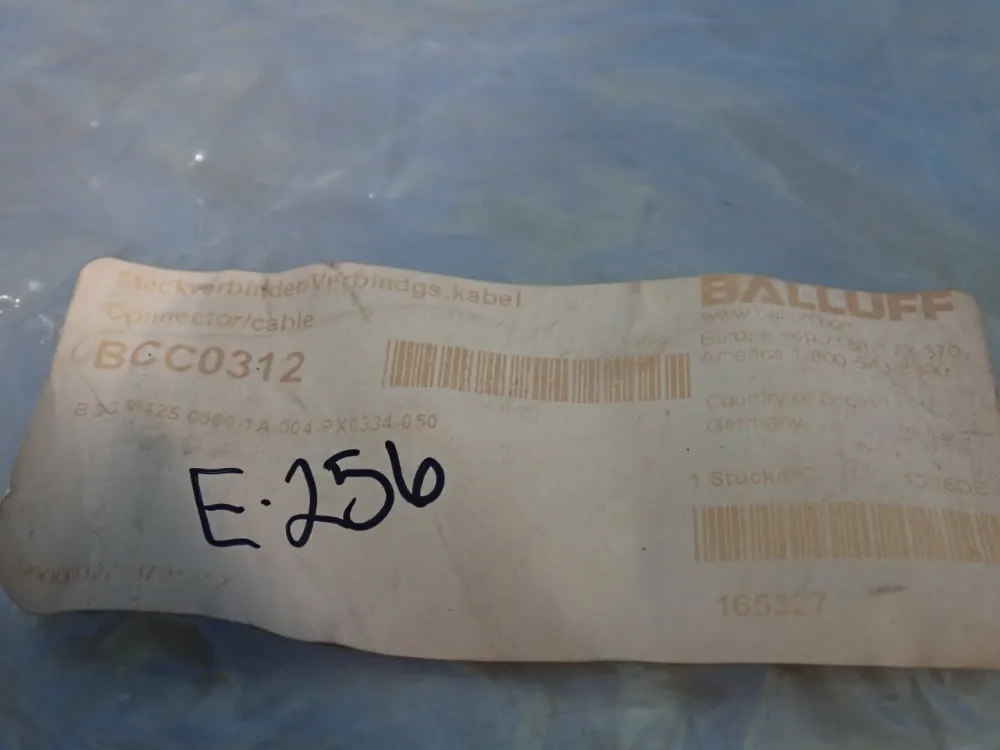 Balluff Connection Cable - Bcc0312