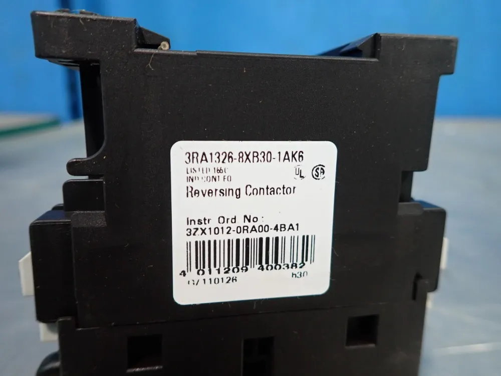 Siemens Contactor - 3ra1326-8xb30-1ak6
