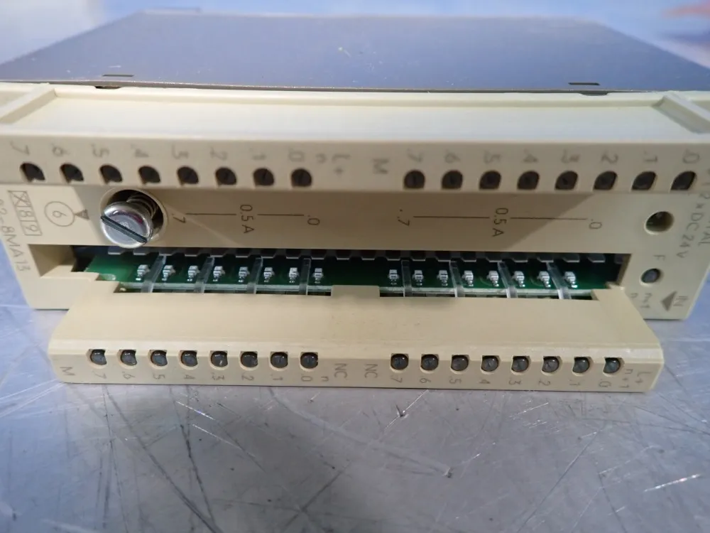 Siemens Lot Of 3 Output Module - 6es5-482-8ma13