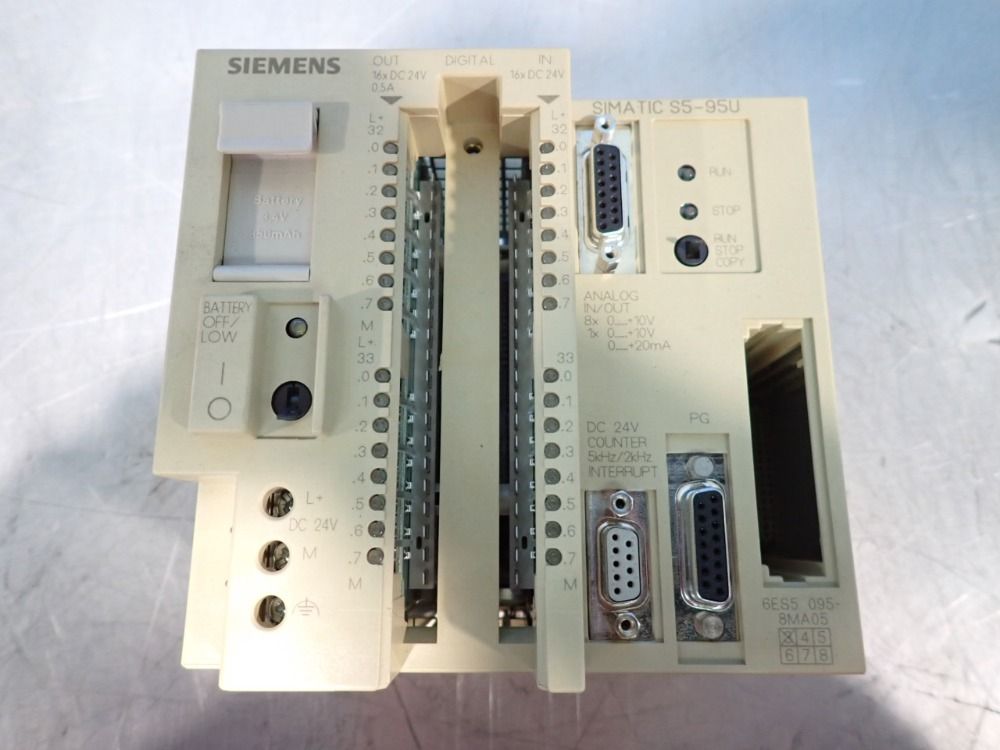 Siemens Programmable Controller - 6es5-095-8ma05