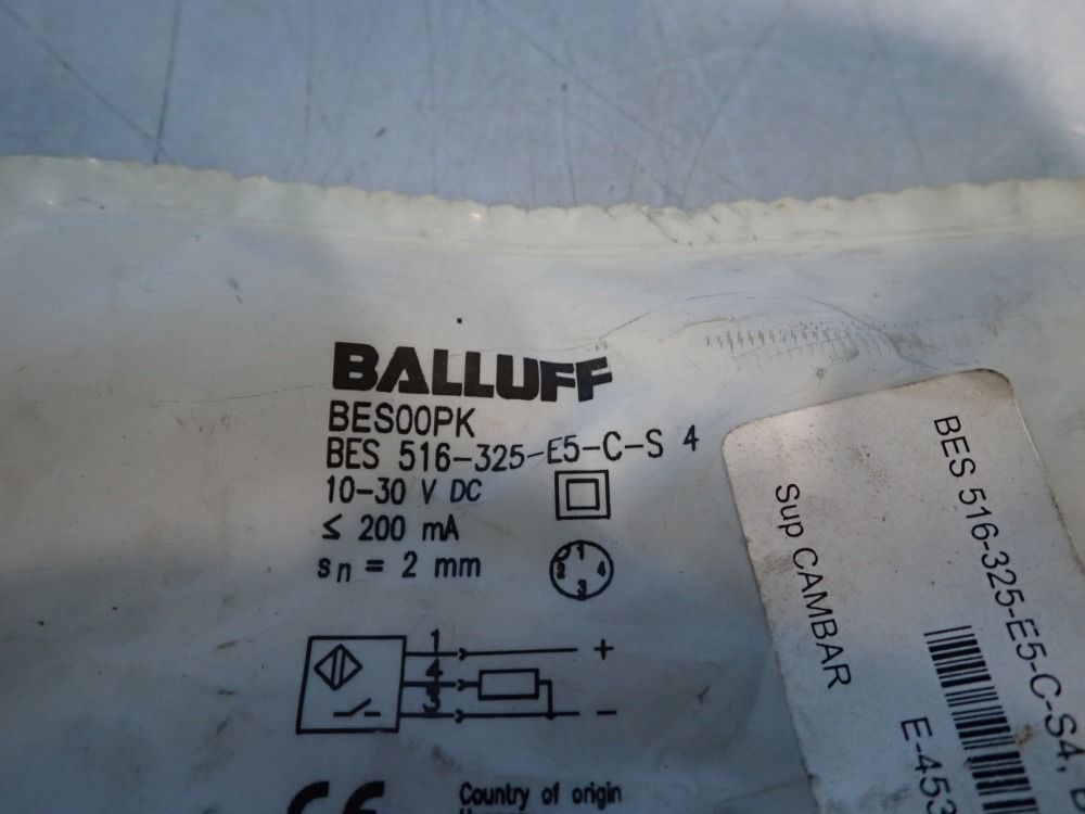 Balluff Lot Of 3 Inductive Sensor - Bes00pk