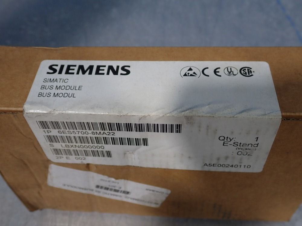 Siemens Bus Module - Lot Of 2 6es5700-8ma22