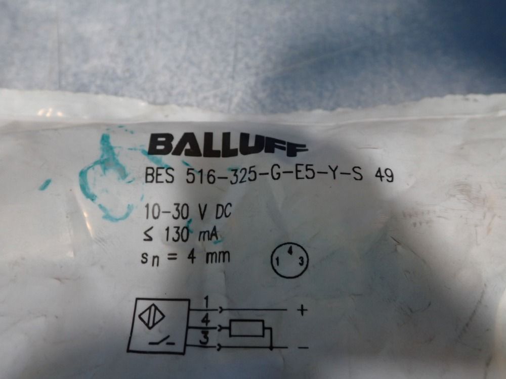 Balluff Proximity Switch - Bes 516-325-g-e5-y-s
