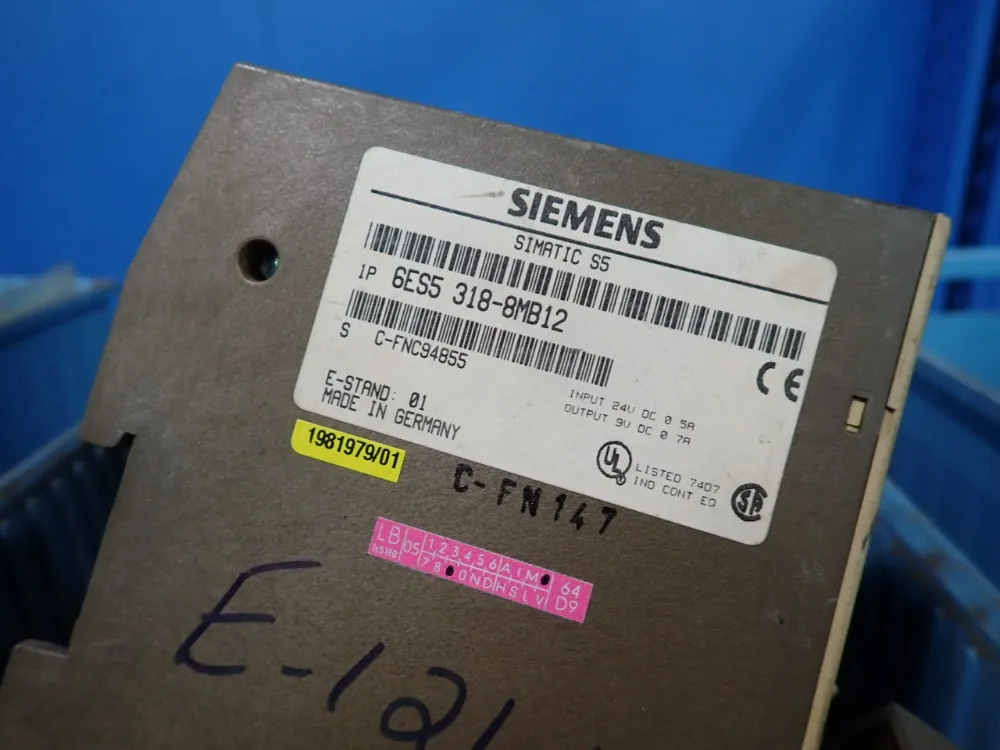 Siemens Input/output Module