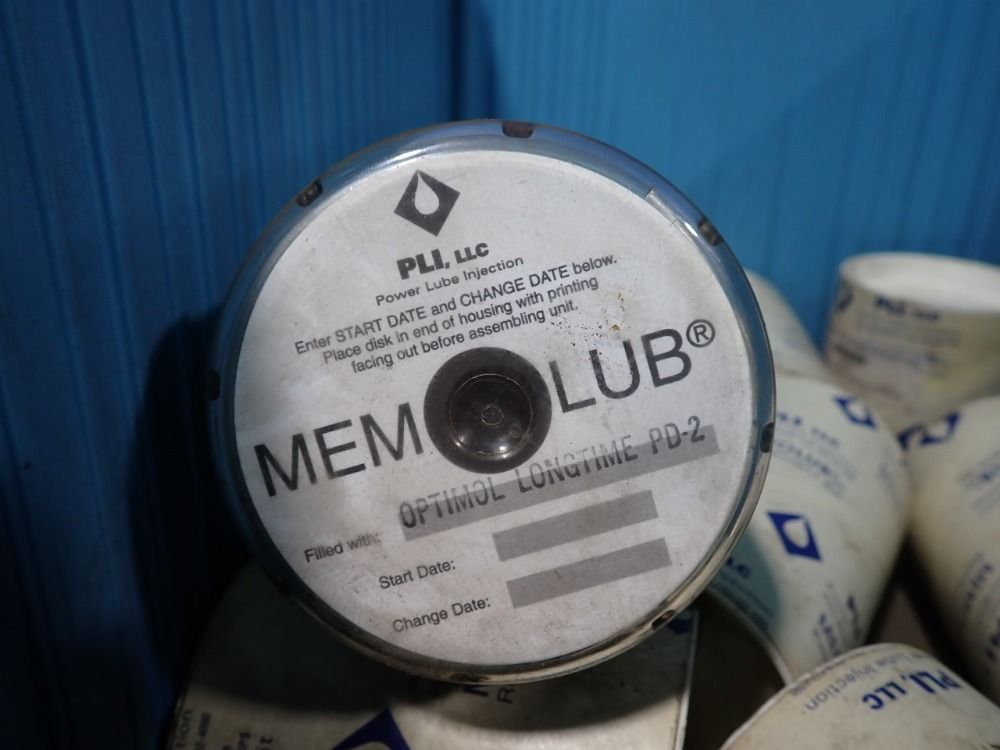 Memolub Lubricant Replacement Cartridges, Automatic Lubricator