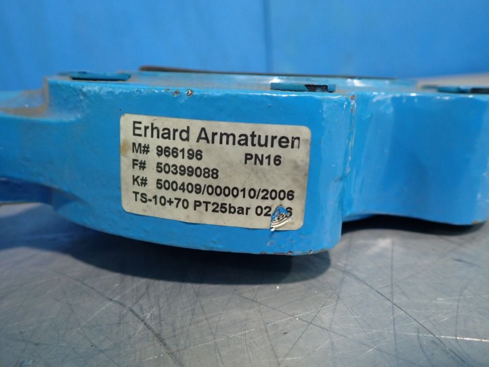 Erhard Armaturen Butterfly Valve Assembly