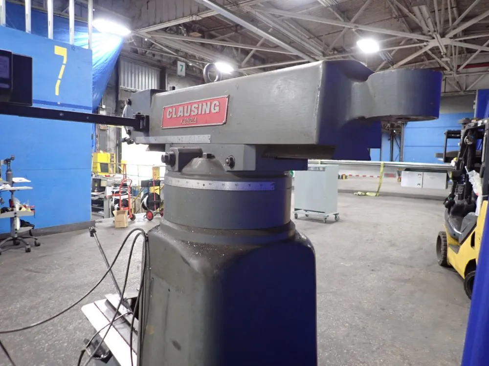 Clausing 9" X 48" Vertical Mill