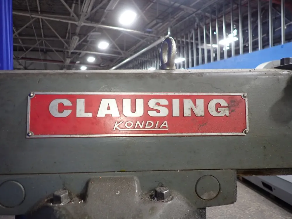 Clausing 9" X 48" Vertical Mill