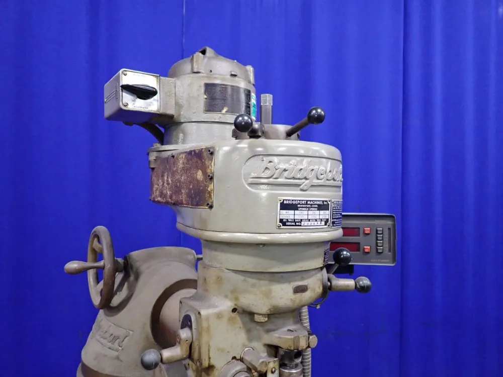 Bridgeport 9" X 32" Vertical Mill