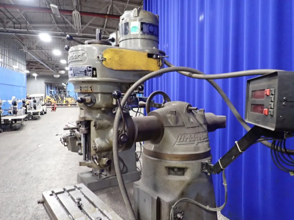 Bridgeport 9" X 32" Vertical Mill