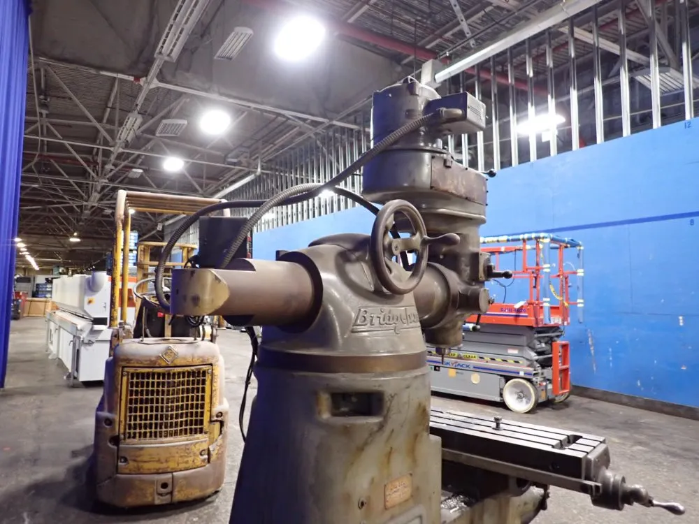 Bridgeport 9" X 32" Vertical Mill
