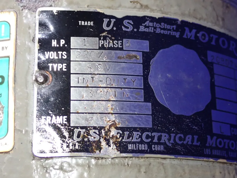 Bridgeport 9" X 32" Vertical Mill